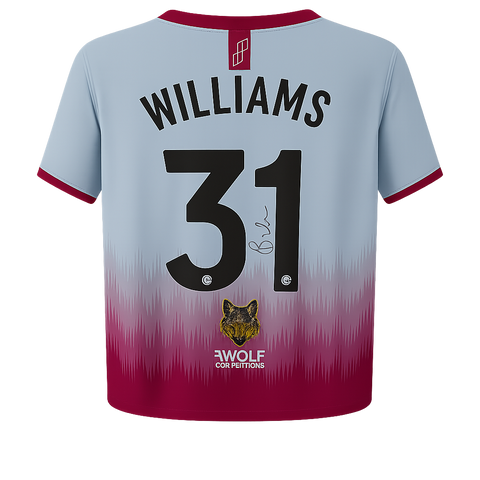 Ben Williams - SIGNED Match Worn Away Shirt