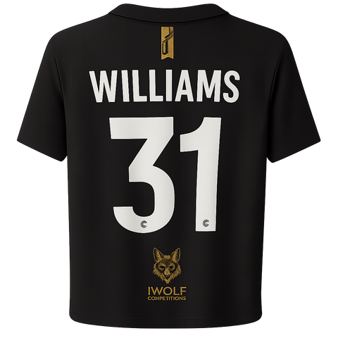 Ben Williams - Match Worn Black Shirt