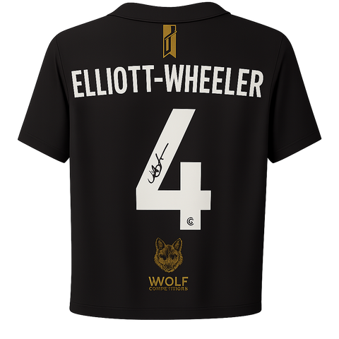 Aidan Elliott-Wheeler (Oxford United) SIGNED Match Worn Black Shirt