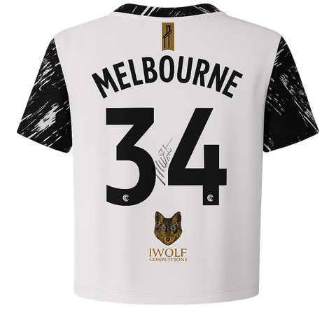 Max Melbourne - SIGNED Match Worn Shirt