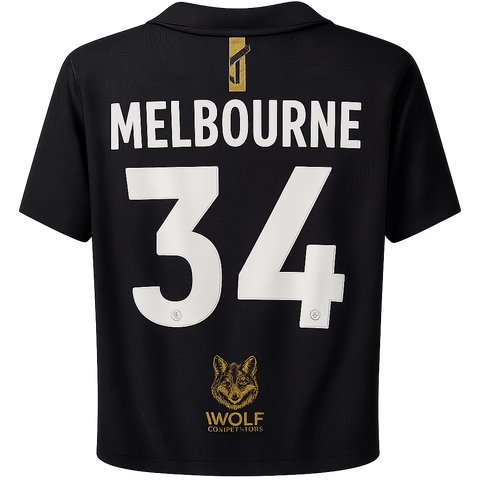Max Melbourne - Match Worn Black Shirt