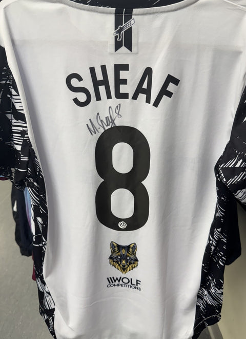 Max Sheaf (Eastbourne Borough FC). SIGNED Match Worn Shirt