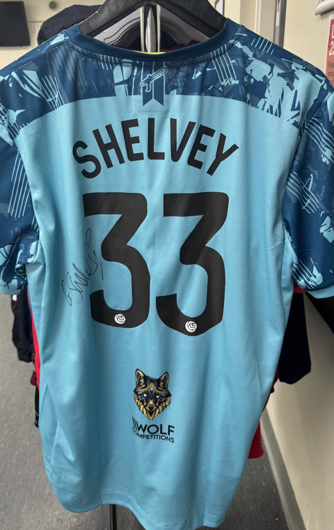 George Shelvey - SIGNED Match Worn GoalKeeper Shirt