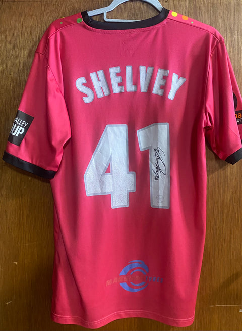 No.41 George Shelvey HOME Shirt - SIGNED