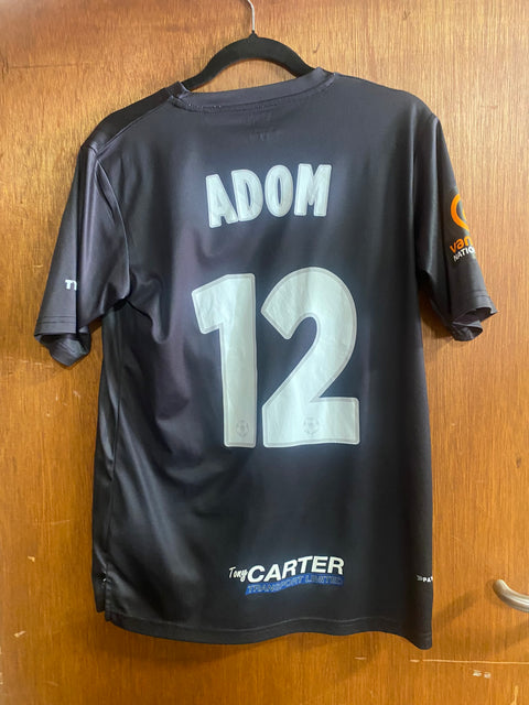 No.12 Kain Adom BLACK 3rd Shirt - UNSIGNED (Medium)