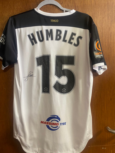 No.15 Liam Humbles HOME Shirt - SIGNED (Medium)