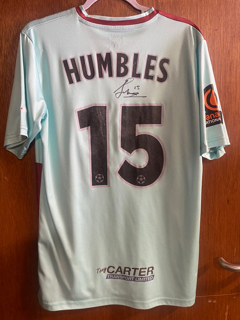 No.15 Liam Humbles AWAY Shirt - SIGNED