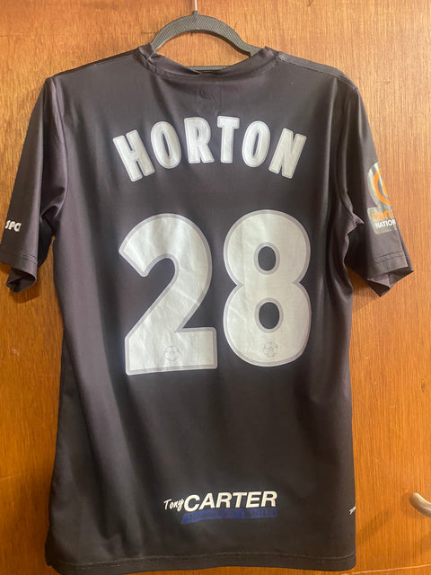No.28 Brandon Horton BLACK 3rd Strip - UNSIGNED (Medium)