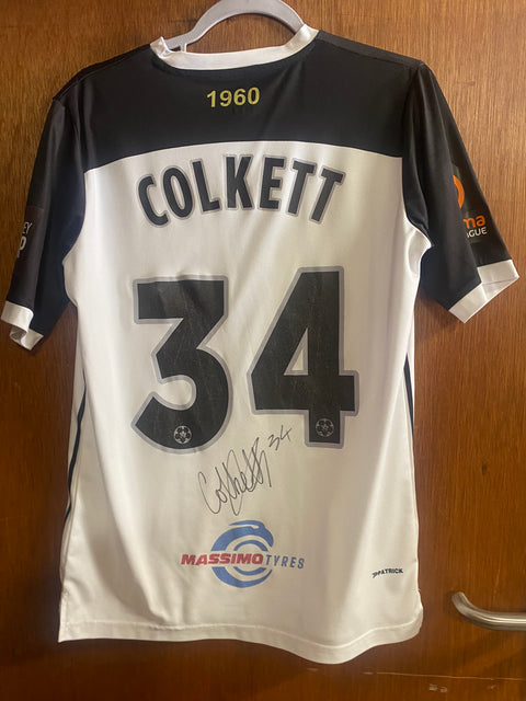 No.34 Charlie Colkett HOME Shirt - SIGNED