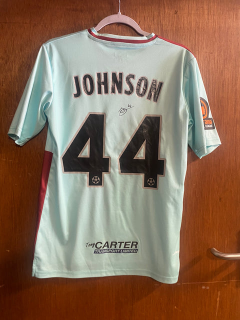 No.44 Brayden Johnson AWAY Shirt - SIGNED (Medium)