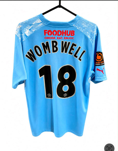 Gateshead FC 22/23 Wombwell Match Worn Shirt